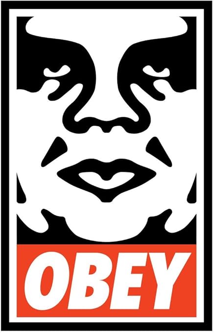 Shepard Fairey(Obey) - Obey Icon- Signed Offset Lithograph - Original - Print : Amazon.fr: Cuisine et Maison